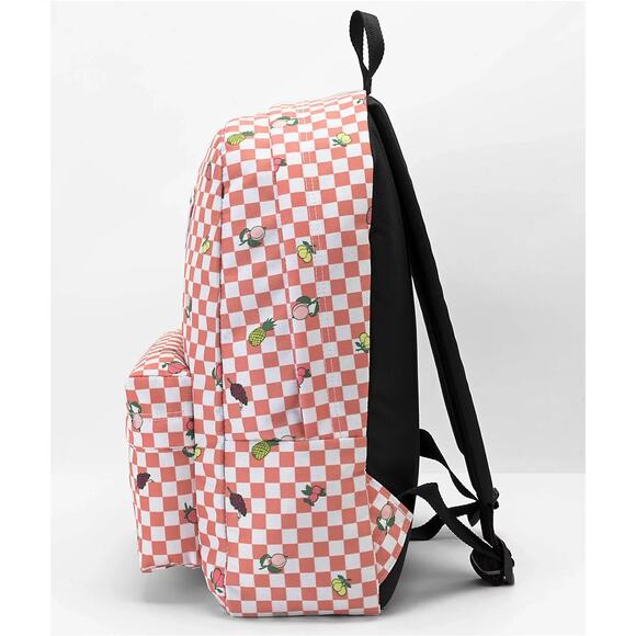 Vans REALM Sunbaked/Marshmallow Checkerboard Backpack, NEW WITH TAGS!!! main image 5